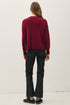RAW SEAM DETAIL SWEATER